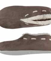 Dames spaanse pantoffels pantoffels bruin