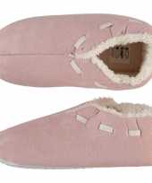 Dames spaanse pantoffels pantoffels oud roze
